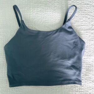 Light blue athletic tank top